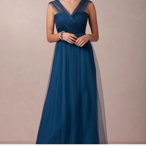 Jenny Yoo Annabelle Convertible Tulle Column Gown
